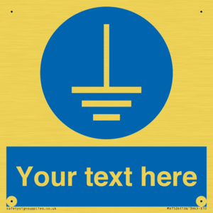 Custom Connect to Earth Sign